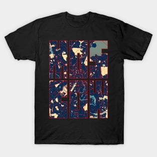 Moscow, Russia City Map Typography - Hope T-Shirt